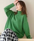 【エニー/ANY】の【洗濯機可】ラムウールバックテイルニット ライトグリーン系|ID: prp329100004780051 ipo3291000000034674708