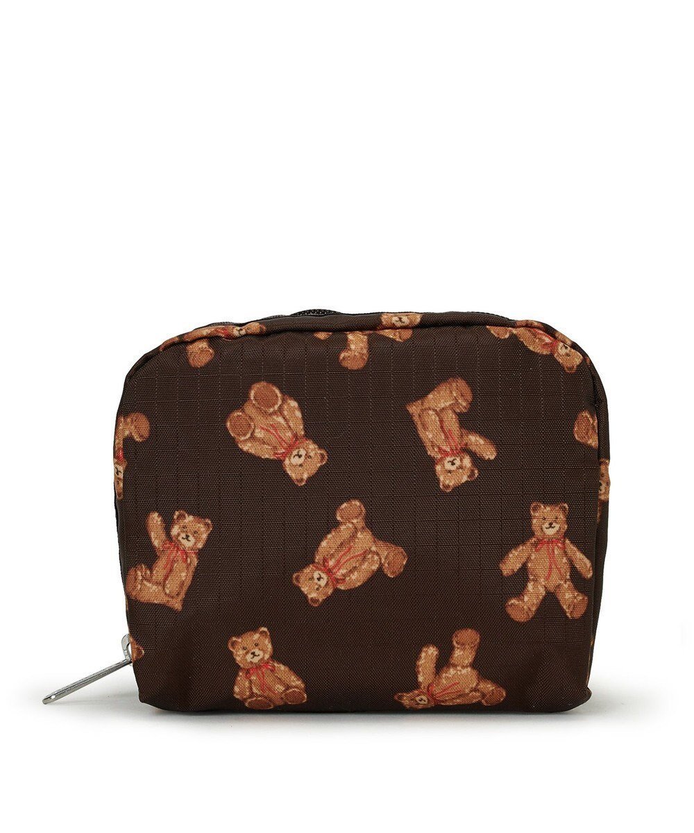 【レスポートサック/LeSportsac】のSQUARE COSMETIC/テディベアワンダーランド インテリア・キッズ・メンズ・レディースファッション・服の通販 founy(ファニー) 　ファッション　Fashion　レディースファッション　Fashion for Women　ミニ財布・二つ折り財布　Wallets & Card Cases　ポーチ&ミニバッグ　Pouches & Mini Bags　おすすめ　Recommended / Our Picks　ギフト プレゼント　Gift / Present　コンパクト　Compact, Small Size　スクエア　Square, Square Shape　ポーチ　Pouch, Small Case　リボン　Ribbon, Bow　財布　Wallet, Purse　テディベアワンダーランド|ID: prp329100004780083 ipo3291000000034674839