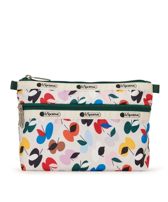 【レスポートサック/LeSportsac】のCOSMETIC CLUTCH/シティオブアップルズ インテリア・キッズ・メンズ・レディースファッション・服の通販 founy(ファニー) https://founy.com/ ファッション Fashion レディースファッション Fashion for Women バッグ Bags ミニ財布・二つ折り財布 Wallets & Card Cases ポーチ&ミニバッグ Pouches & Mini Bags クラッチ Clutch, Clutch Bag コレクション Collection, Seasonal Line 財布 Wallet, Purse ニューヨーク New York, NYC Style プリント Print, Printed Pattern ポケット Pocket, Pocket Detail ポーチ Pouch, Small Case モチーフ Motif, Design Theme ワーク Workwear, Utility Style おすすめ Recommended / Our Picks 旅行 Travel |ID: prp329100004780087 ipo3291000000034674849