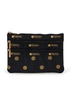 【レスポートサック/LeSportsac】の3ZIP COSMETIC/ゴールドグリッタードッツ ゴールドグリッタードッツ|ID: prp329100004780090 ipo3291000000034674857