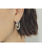 【イェッカ ヴェッカ/YECCA VECCA】のクロスフープイヤリング Silver|ID: prp329100004780092 ipo3291000000034674862