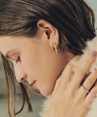 【イェッカ ヴェッカ/YECCA VECCA】のクロスフープイヤリング Gold|ID: prp329100004780092 ipo3291000000034674863