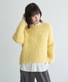 【イェッカ ヴェッカ/YECCA VECCA】のフェザーモールニット Yellow|ID: prp329100004780094 ipo3291000000034674869