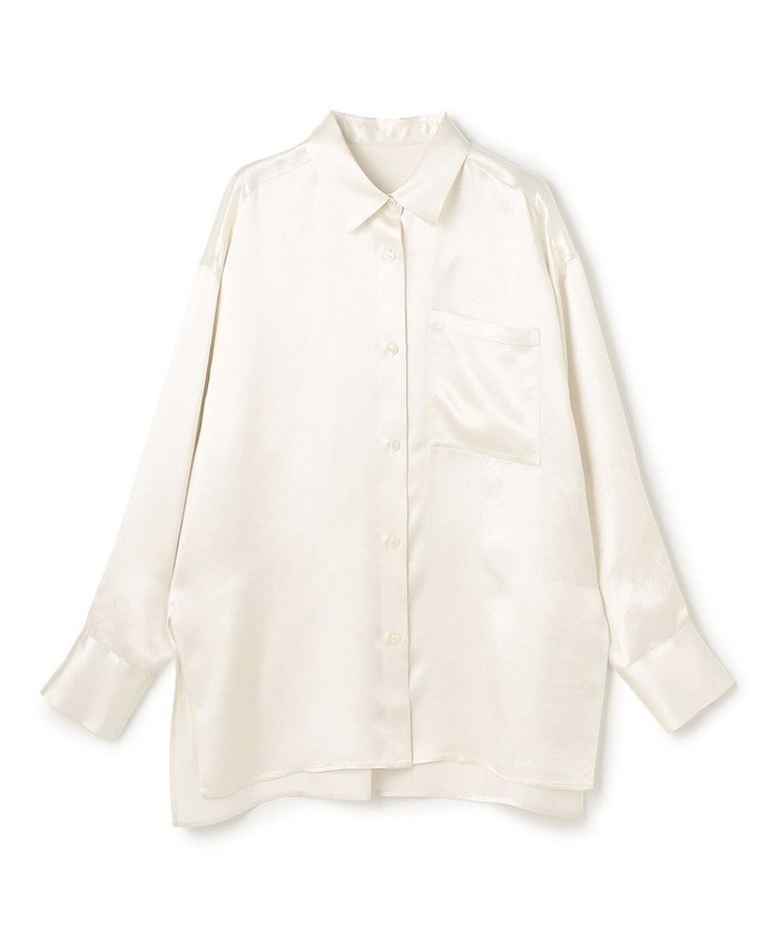 【アンクレイヴ/uncrave】のアセテートヴィンテージサテン ミドルシャツ インテリア・キッズ・メンズ・レディースファッション・服の通販 founy(ファニー) https://founy.com/ ファッション Fashion レディースファッション Fashion for Women トップス・カットソー Cut & Sew Tops シャツ・ブラウス・オフィスカジュアル Elegant Blouses & Button-Ups セットアップ Set-Up, Coordinated Outfit マーメイド Mermaid, Fishtail Silhouette ミドル Middle Length, Mid Height ワイド Wide, Wide Fit ヴィンテージ Vintage Style エレガント 上品 Elegant 吸水 Absorbent, Quick-Dry A/W・秋冬 Autumn/Winter |ID: prp329100004780101 ipo3291000000034674904