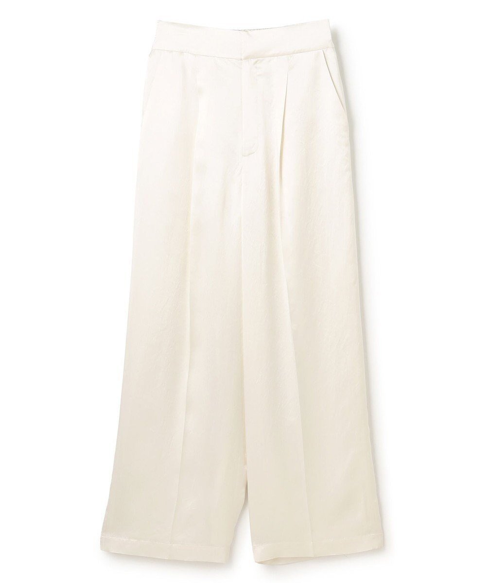 【アンクレイヴ/uncrave】のアセテートヴィンテージサテン ワイドパンツ インテリア・キッズ・メンズ・レディースファッション・服の通販 founy(ファニー) 　ファッション　Fashion　レディースファッション　Fashion for Women　パンツ　Pants & Trousers　ヴィンテージ　Vintage Style　吸水　Absorbent, Quick-Dry　マーメイド　Mermaid, Fishtail Silhouette　ミドル　Middle Length, Mid Height　ワイド　Wide, Wide Fit　A/W・秋冬　Autumn/Winter　エレガント 上品　Elegant　オフ|ID: prp329100004780102 ipo3291000000034674912