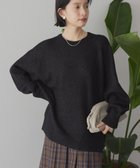 【アメリカンホリック/AMERICAN HOLIC】のラグランラメニットプルオーバー Black|ID: prp329100004780104 ipo3291000000034674926