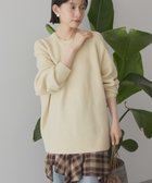 【アメリカンホリック/AMERICAN HOLIC】のラグランラメニットプルオーバー 人気、トレンドファッション・服の通販 founy(ファニー) ファッション Fashion レディースファッション Fashion for Women トップス・カットソー Cut & Sew Tops ニット Knit Tops & Sweaters カジュアルプルオーバー・ニットトップス Pullovers & Knit Tops / Casual Pullovers アメリカン American Style スタイリッシュ Stylish, Fashionable スリーブ Sleeve, Long Sleeve / Short Sleeve セーター Sweater, Knitwear デニム Denim, Jeans Material フォルム Silhouette, Form ポケット Pocket, Pocket Detail A/W・秋冬 Autumn/Winter エレガント 上品 Elegant thumbnail Ivory|ID: prp329100004780104 ipo3291000000035635845