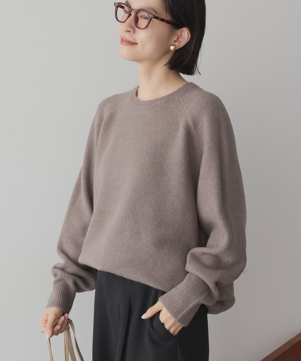 【アメリカンホリック/AMERICAN HOLIC】のラグランラメニットプルオーバー インテリア・キッズ・メンズ・レディースファッション・服の通販 founy(ファニー) ファッション Fashion レディースファッション Fashion for Women トップス・カットソー Cut & Sew Tops ニット Knit Tops & Sweaters カジュアルプルオーバー・ニットトップス Pullovers & Knit Tops / Casual Pullovers アメリカン American Style スタイリッシュ Stylish, Fashionable スリーブ Sleeve, Long Sleeve / Short Sleeve セーター Sweater, Knitwear デニム Denim, Jeans Material フォルム Silhouette, Form ポケット Pocket, Pocket Detail A/W・秋冬 Autumn/Winter エレガント 上品 Elegant Mocha|ID: prp329100004780104 ipo3291000000035635848