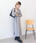 【アメリカンホリック/AMERICAN HOLIC】のバイパチボックスニットワンピース Gray Mixture|ID: prp329100004780106 ipo3291000000034674934