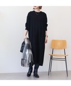 【アメリカンホリック/AMERICAN HOLIC】のバイパチボックスニットワンピース Black|ID: prp329100004780106 ipo3291000000034674935