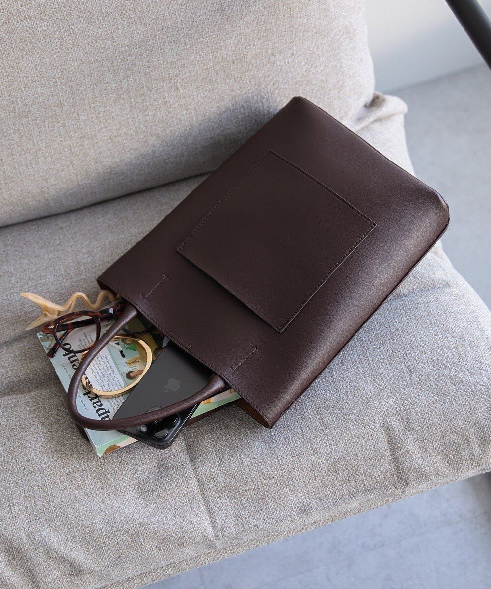 【アメリカンホリック/AMERICAN HOLIC】の【2WAY】ショルダートートバッグ インテリア・キッズ・メンズ・レディースファッション・服の通販 founy(ファニー) 　ファッション　Fashion　レディースファッション　Fashion for Women　バッグ　Bags　アメリカン　American Style　ショルダー　Shoulder, Shoulder Strap　スタイリッシュ　Stylish, Fashionable　スマート　Smart, Elegant　トレンド　Trend, Trending Now　ポケット　Pocket, Pocket Detail　Brown|ID: prp329100004780107 ipo3291000000034674939