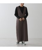 【アメリカンホリック/AMERICAN HOLIC】のイージーケアVネックワンピース Mocha|ID: prp329100004780108 ipo3291000000034674942