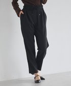 【アースミュージックアンドエコロジー/earth music&ecology】のTRテーパードパンツ Black|ID: prp329100004780113 ipo3291000000034674962