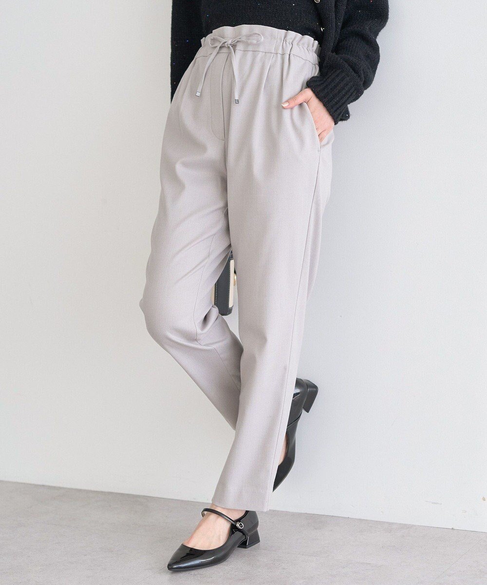 【アースミュージックアンドエコロジー/earth music&ecology】のTRテーパードパンツ インテリア・キッズ・メンズ・レディースファッション・服の通販 founy(ファニー) 　ファッション　Fashion　レディースファッション　Fashion for Women　パンツ　Pants & Trousers　おすすめ　Recommended / Our Picks　フィット　Fit, Slim Fit　ポケット　Pocket, Pocket Detail　A/W・秋冬　Autumn/Winter　Gray Beige|ID: prp329100004780113 ipo3291000000034674963