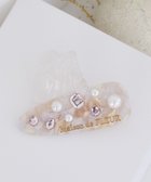 【メゾンドフルール/Maison de FLEUR】のビジューアセチクリップ Light Pink|ID: prp329100004780120 ipo3291000000034674994