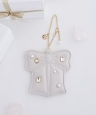 【メゾンドフルール/Maison de FLEUR】のリボンビジューパスケース Light Pink|ID: prp329100004780125 ipo3291000000034675022