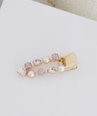 【メゾンドフルール/Maison de FLEUR】のメタルビジュークリップ Light Pink|ID: prp329100004780134 ipo3291000000034675048