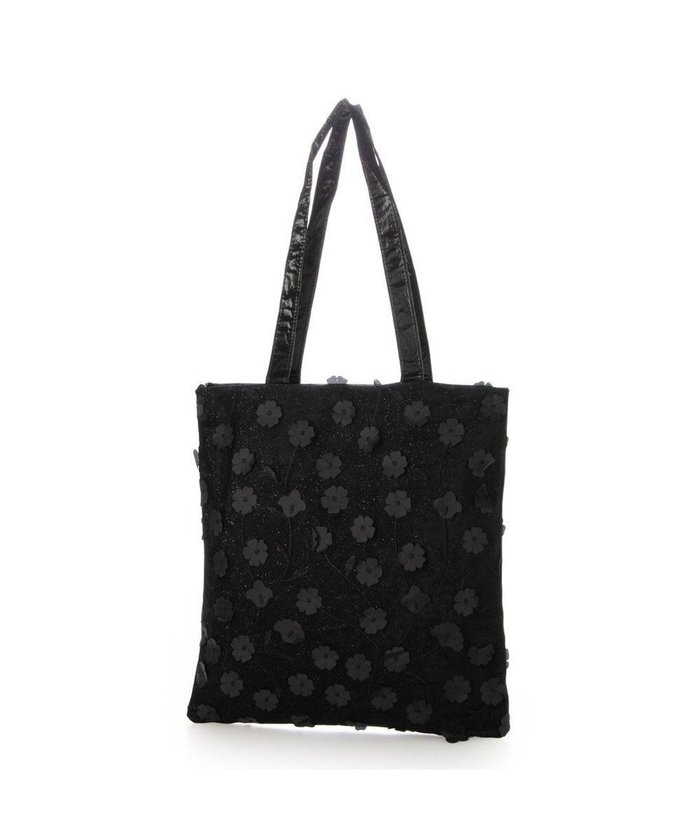 【アンビリオン/UNBILLION】のカシュカシュ cachechche / チュールフラワーシンプルトート インテリア・キッズ・メンズ・レディースファッション・服の通販 founy(ファニー) https://founy.com/ ファッション Fashion レディースファッション Fashion for Women バッグ Bags カラフル Colorful Design ハンド Hand, Handmade フラワー Flower, Floral ミックス Mix, Mixed Style モチーフ Motif, Design Theme 再入荷 Restock / Back in Stock |ID: prp329100004780137 ipo3291000000034675054