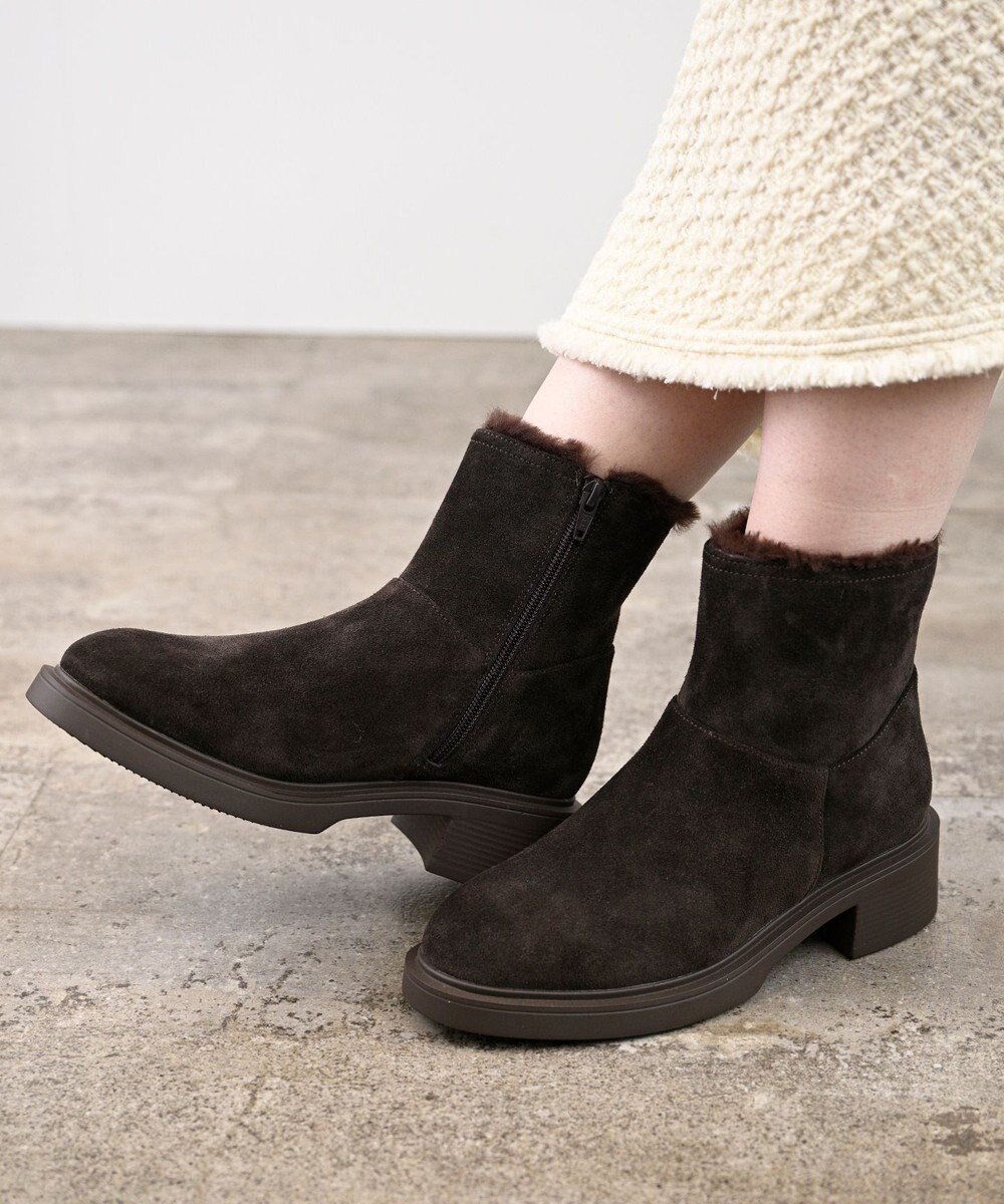 【アポム/APOM】のウォータープルーフムートンブーツ 45 インテリア・キッズ・メンズ・レディースファッション・服の通販 founy(ファニー) ファッション Fashion レディースファッション Fashion for Women インソール Shoe Insole クッション Cushion, Throw Pillow シューズ Shoes, Footwear スニーカー Sneakers, Trainers フィット Fit, Slim Fit ベロア Velour, Soft Velvet ムートン Shearling, Mouton ライニング Inner Lining, Inner Fabric, Lined ラバー Rubber, Rubber Sole 冬 Winter / This Winter A/W・秋冬 Autumn/Winter S/S・春夏 SS, Spring/Summer, Warm Season おすすめ Recommended / Our Picks 夏 Summer 旅行 Travel ビジネス 仕事 通勤 Business / Work / Commuting ダークブラウンスエード|ID: prp329100004780142 ipo3291000000034817675