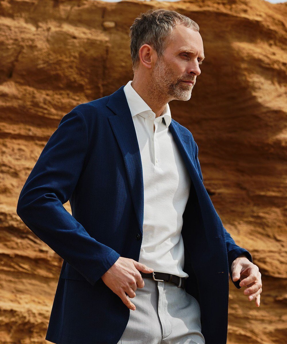 【五大陸/gotairiku / MEN】の出張や旅行にも最適な軽量感【MARLANE】 カーディガンジャケット インテリア・キッズ・メンズ・レディースファッション・服の通販 founy(ファニー) ファッション Fashion メンズファッション Fashion for Men アウター Men's Coats Outerwear テーラードジャケット Tailored Jackets & Blazers カーディガン Cardigan, Knitwear シェイプ Shape, Slim Fit ジャケット Jacket, Outerwear ストレッチ Stretch, Stretchy Fabric テーラード Tailored, Tailored Fit レギュラー Regular, Standard Fit エレガント 上品 Elegant 夏 Summer 旅行 Travel 春 Spring S/S・春夏 SS, Spring/Summer, Warm Season 軽量 Lightweight, Ultra Light ダルブルー系8|ID: prp329100004780799 ipo3291000000034685488