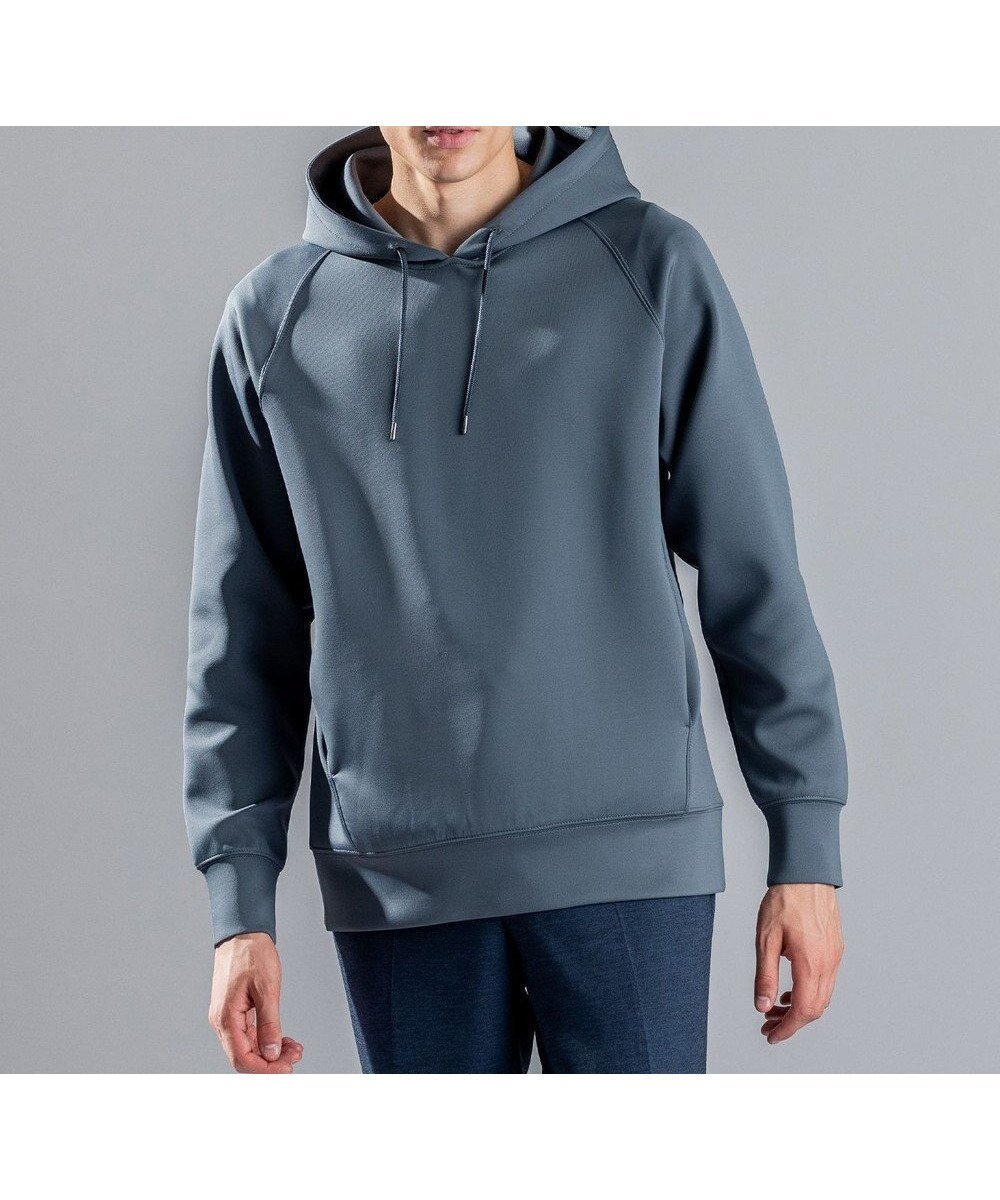 【ジョゼフ オム/JOSEPH HOMME / MEN】のスキューバ ジャージー プルオーバーパーカー インテリア・キッズ・メンズ・レディースファッション・服の通販 founy(ファニー) 　ファッション　Fashion　メンズファッション　Fashion for Men　トップス・カットソー　Cut & Sew Tops　パーカー・フーディー / カジュアルコーデ　Hoodies & Parkas　おすすめ　Recommended / Our Picks　シンプル　Simple, Minimal　スポーティ　Sporty, Casual Athletic　スリーブ　Sleeve, Long Sleeve / Short Sleeve　セットアップ　Set-Up, Coordinated Outfit　パーカー　Hoodie, Parka　フロント　Front, Front Design　ポケット　Pocket, Pocket Detail　ラグジュアリー　Luxury, Elegant　リラックス　Relax, Relaxed Fit　A/W・秋冬　Autumn/Winter　ダルブルー系|ID: prp329100004780806 ipo3291000000034685520