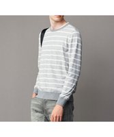 【ジョセフ アブード/JOSEPH ABBOUD / MEN】の【チクチクしない/イージーケア/3シーズン対応】ハイカウントSNOWY ボーダー ニットT 人気、トレンドファッション・服の通販 founy(ファニー) ファッション Fashion メンズファッション Fashion for Men トップス・カットソー Cut & Sew Tops ニット・セーター / 定番トップス Knit Tops & Sweaters インナー Innerwear ストレッチ Stretch, Stretchy Fabric セーター Sweater, Knitwear ビジネス 仕事 通勤 Business / Work / Commuting ボーダー Border, Stripe 冬 Winter / This Winter 春 Spring 秋 Autumn A/W・秋冬 Autumn/Winter |ID:prp329100004780808