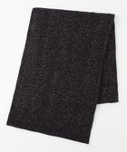 【ジョゼフ オム/JOSEPH HOMME / MEN】のメランジヘリンボンストライプ マフラー ブラック系|ID: prp329100004780810 ipo3291000000034685538