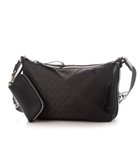 【イザック/Y'SACCS】のモノグラム×リサイクルレザー スクエアショルダー ブラック|ID: prp329100004780815 ipo3291000000034685577