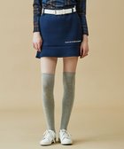 【23区 ゴルフ/NIJYUSANKU GOLF】の【WOMEN】【UVケア】ダンボールニットカラースカート ネイビー系|ID: prp329100004780822 ipo3291000000034685622