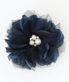 【エニー/ANY】のパールフラワーコサージュ ネイビー|ID: prp329100004780824 ipo3291000000034685638