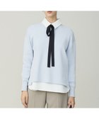 【アイシービー/iCB】のコットンポリエステルスムース プルオーバー ニット 人気、トレンドファッション・服の通販 founy(ファニー) ファッション Fashion レディースファッション Fashion for Women トップス・カットソー Cut & Sew Tops ニット Knit Tops & Sweaters カジュアルプルオーバー・ニットトップス Pullovers & Knit Tops / Casual Pullovers 春 Spring カットソー Cut and Sewn Top コンパクト Compact, Small Size スリット Slit, Slit Detail セットアップ Set-Up, Coordinated Outfit セーター Sweater, Knitwear ヨーク Yoke, Yoke Design S/S・春夏 SS, Spring/Summer, Warm Season おすすめ Recommended / Our Picks 夏 Summer 2025年 2025 2025-2026秋冬・A/W Autumn/Winter 2025–26 AW25–26 thumbnail クラウドサックス|ID: prp329100004780828 ipo3291000000035518912