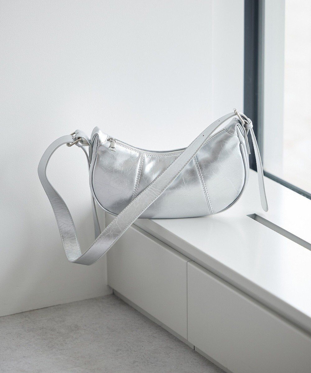 【アースミュージックアンドエコロジー/earth music&ecology】のハーフムーンバッグ 人気、トレンドファッション・服の通販 founy(ファニー) ファッション Fashion レディースファッション Fashion for Women バッグ Bags おすすめ Recommended / Our Picks コンパクト Compact, Small Size シンプル Simple, Minimal バランス Balance, Style Balance フェイクレザー Faux Leather, PU Leather ラップ Wrap, Wrap Design エレガント 上品 Elegant other-1|ID: prp329100004780831 ipo3291000000034685666