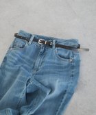 【アースミュージックアンドエコロジー/earth music&ecology】のダブルメタルカン 細ベルト Black|ID: prp329100004780832 ipo3291000000034685670