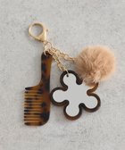 【アースミュージックアンドエコロジー/earth music&ecology】のファーポンポン+べっ甲柄ミラー付きチャーム 人気、トレンドファッション・服の通販 founy(ファニー) ファッション Fashion レディースファッション Fashion for Women おすすめ Recommended / Our Picks アクセサリー Fashion Accessories キーホルダー Keychain, Key Holder ギフト プレゼント Gift / Present チャーム Charm, Pendant トレンド Trend, Trending Now モチーフ Motif, Design Theme thumbnail Beige|ID: prp329100004780834 ipo3291000000034685677