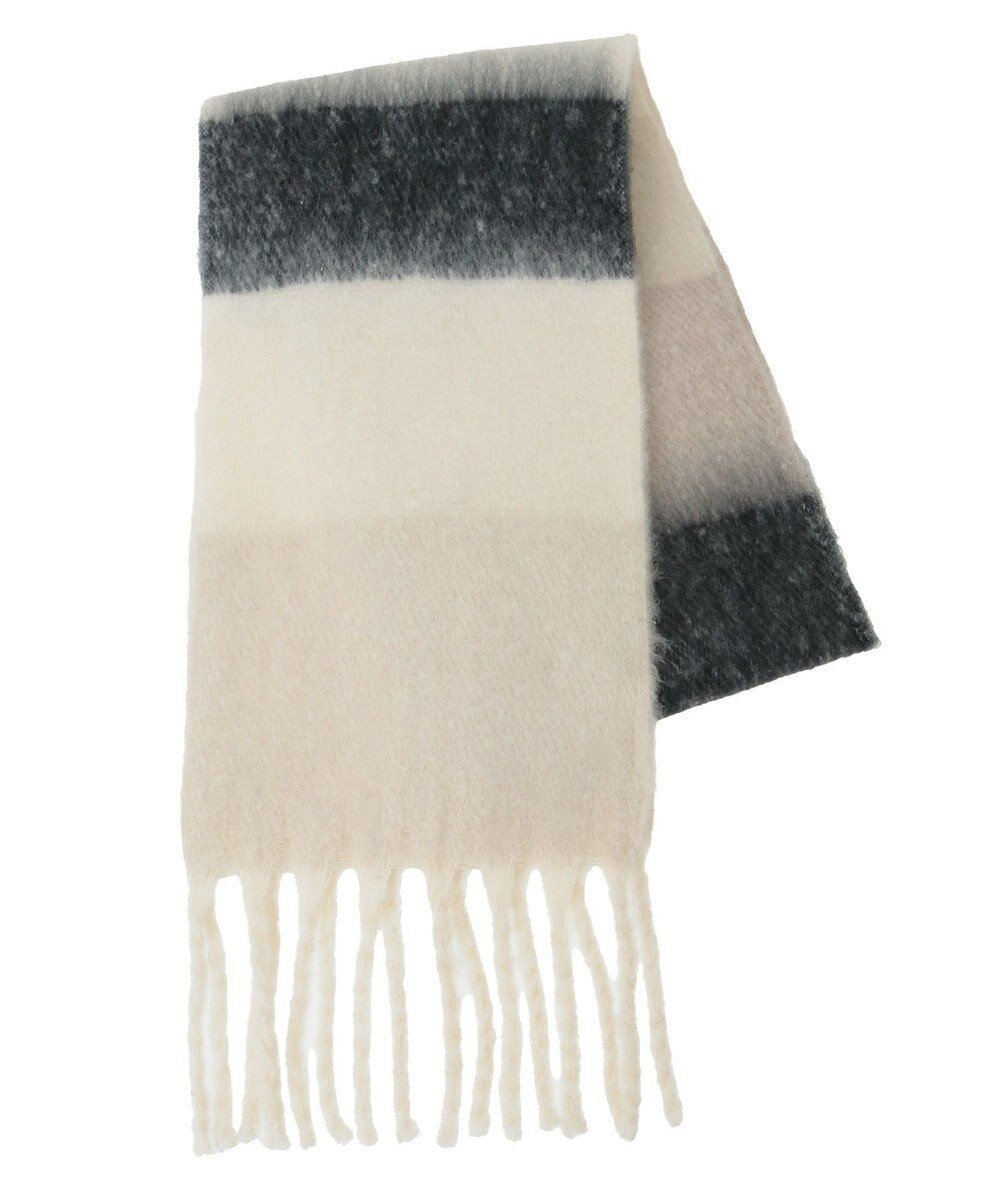 【グリーンパークス/Green Parks】のボリュームマフラー インテリア・キッズ・メンズ・レディースファッション・服の通販 founy(ファニー) 　ファッション　Fashion　レディースファッション　Fashion for Women　マフラー・スヌード / 冬小物の定番　Scarves & Mufflers　おすすめ　Recommended / Our Picks　スヌード　Snood, Infinity Scarf　ベーシック　Basic, Essential　ボーダー　Border, Stripe　マフラー　Scarf, Muffler　無地　Plain, Solid Color　A/W・秋冬　Autumn/Winter　Border Black|ID: prp329100004780837 ipo3291000000034685689