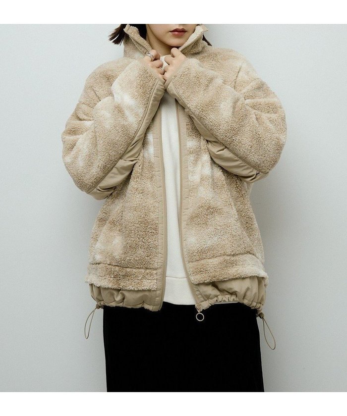 【グリーンパークス/Green Parks】のスタンドボアジャケット インテリア・キッズ・メンズ・レディースファッション・服の通販 founy(ファニー) https://founy.com/ ファッション Fashion レディースファッション Fashion for Women アウター Coat / Outerwear Collection レディースジャケット・軽アウター Jackets ブルゾンジャケット・スポーティアウター Blouson Jackets ジャケット Jacket, Outerwear フロント Front, Front Design ブルゾン Blouson, Bomber Jacket ボックス Boxy, Box Shape ポケット Pocket, Pocket Detail エレガント 上品 Elegant 無地 Plain, Solid Color A/W・秋冬 Autumn/Winter |ID: prp329100004780839 ipo3291000000034685696