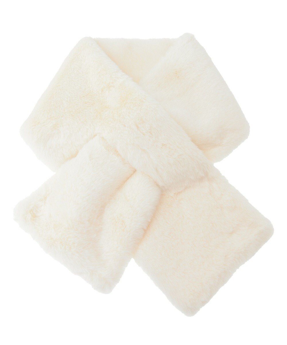 【グリーンパークス/Green Parks】のフェイクファーティペット インテリア・キッズ・メンズ・レディースファッション・服の通販 founy(ファニー) ファッション Fashion レディースファッション Fashion for Women マフラー・スヌード / 冬小物の定番 Scarves & Mufflers おすすめ Recommended / Our Picks スヌード Snood, Infinity Scarf フェミニン Feminine, Girly ベーシック Basic, Essential マフラー Scarf, Muffler A/W・秋冬 Autumn/Winter 防寒 Cold Protection, Winter-Ready Ivory|ID: prp329100004780840 ipo3291000000034685699