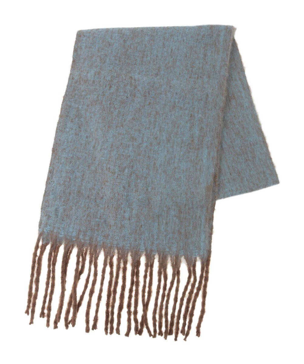 【グリーンパークス/Green Parks】の・furry rate ヘアリーシャドーカラーマフラー インテリア・キッズ・メンズ・レディースファッション・服の通販 founy(ファニー) 　ファッション　Fashion　レディースファッション　Fashion for Women　マフラー・スヌード / 冬小物の定番　Scarves & Mufflers　おすすめ　Recommended / Our Picks　シャドー　Shadow, Subtle Pattern　スヌード　Snood, Infinity Scarf　トレンド　Trend, Trending Now　フリンジ　Fringe, Tassel　マフラー　Scarf, Muffler　冬　Winter / This Winter　A/W・秋冬　Autumn/Winter　Blue|ID: prp329100004780842 ipo3291000000035409891