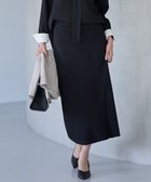 【アイシービー/iCB】のコットンポリエステルスムース ニットスカート 人気、トレンドファッション・服の通販 founy(ファニー) ファッション Fashion レディースファッション Fashion for Women スカート Skirts 春 Spring コンパクト Compact, Small Size ジャケット Jacket, Outerwear ストレッチ Stretch, Stretchy Fabric スリット Slit, Slit Detail セットアップ Set-Up, Coordinated Outfit S/S・春夏 SS, Spring/Summer, Warm Season おすすめ Recommended / Our Picks 夏 Summer エレガント 上品 Elegant 2025年 2025 2025-2026秋冬・A/W Autumn/Winter 2025–26 AW25–26 thumbnail ブラック|ID: prp329100004780846 ipo3291000000035202657