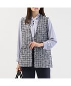 【ジェイ プレス/J.PRESS】のファニーツイード ジレ ネイビー系|ID: prp329100004780848 ipo3291000000034685729