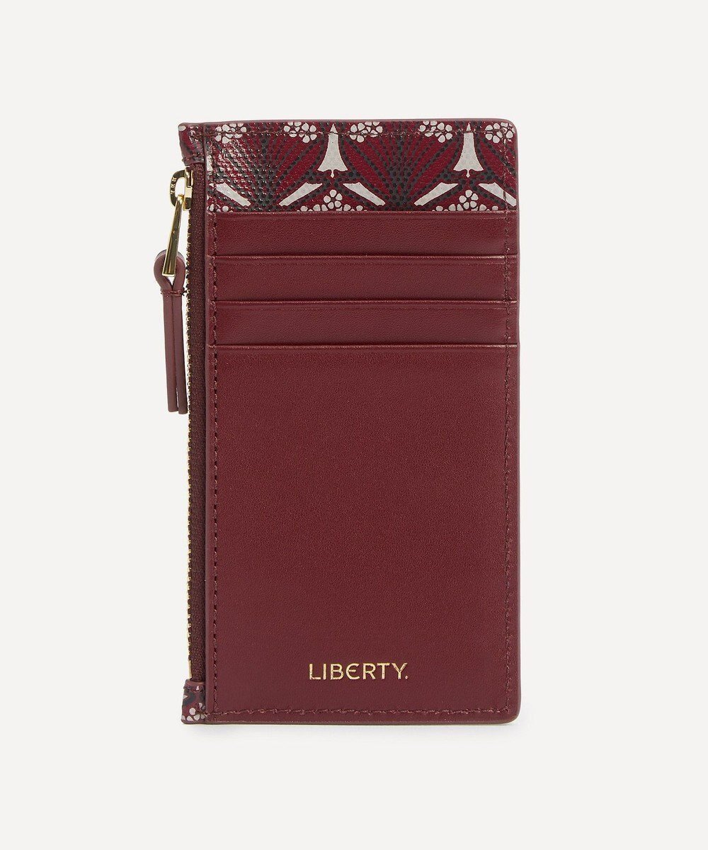 【リバティ/LIBERTY】のアイフィス ジップド カードケース インテリア・キッズ・メンズ・レディースファッション・服の通販 founy(ファニー) ファッション Fashion レディースファッション Fashion for Women ミニ財布・二つ折り財布 Wallets & Card Cases カードケース/名刺入れ Card Holders & Business Cases イタリア Italy コーティング Coating, Coated Finish ジップ Zip, Zipper プリント Print, Printed Pattern 財布 Wallet, Purse エンジ|ID: prp329100004780857 ipo3291000000034685749