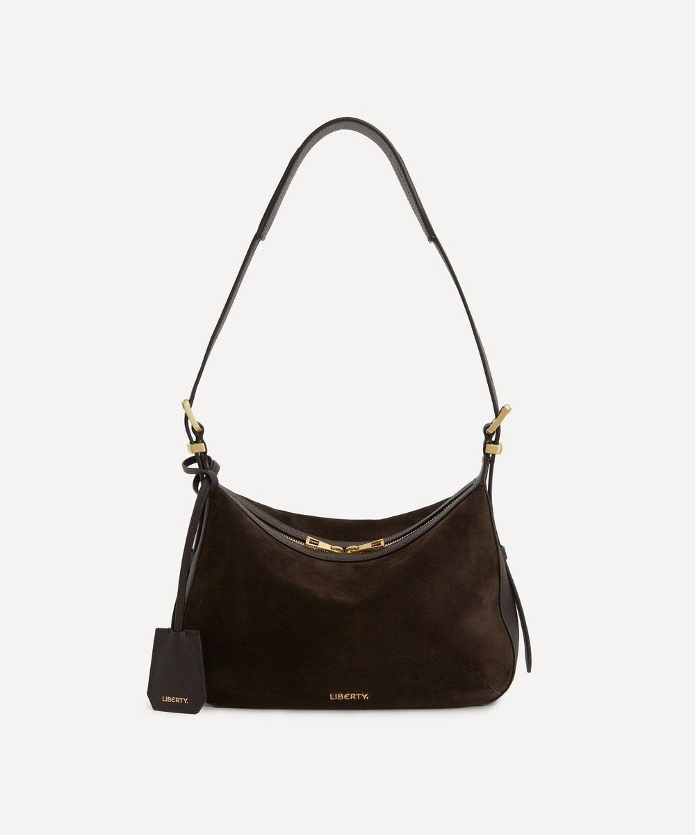 【リバティ/LIBERTY】のアイフィス コンプトン スエード ショルダー バッグ インテリア・キッズ・メンズ・レディースファッション・服の通販 founy(ファニー) ファッション Fashion レディースファッション Fashion for Women バッグ Bags ショルダー Shoulder, Shoulder Strap ポケット Pocket, Pocket Detail モダン Modern, Contemporary エレガント 上品 Elegant ブラウン|ID: prp329100004780863 ipo3291000000035581888