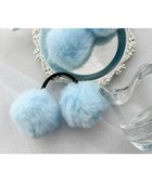 【ウィゴー/WEGO】のL2Pダブルポンポンヘアゴム 人気、トレンドファッション・服の通販 founy(ファニー) ファッション Fashion レディースファッション Fashion for Women シュシュ&ヘアアクセ/ヘアアレンジ Scrunchies & Hair Accessories アクセサリー Fashion Accessories アニマル Animal Print シンプル Simple, Minimal スマホ Smartphone, Mobile Device ポンポン Pom-Pom, Fluffy Ball thumbnail サックス|ID: prp329100004780894 ipo3291000000036007842