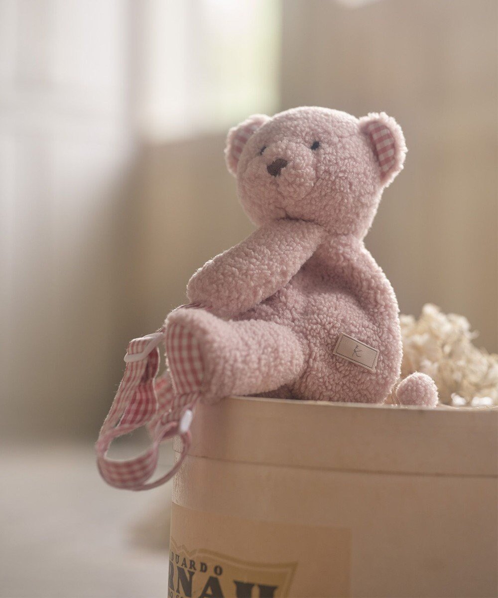 【組曲 / KIDS/KUMIKYOKU】の【Fサイス】ハグミーベア リュック インテリア・キッズ・メンズ・レディースファッション・服の通販 founy(ファニー) 　ファッション　Fashion　キッズファッション　Fashion for Kids　ショルダー　Shoulder, Shoulder Strap　チェック　Check, Plaid, Tartan　ベビー　Baby, Babywear　リュック　Backpack, Rucksack　オールドローズ系|ID: prp329100004781872 ipo3291000000034695770