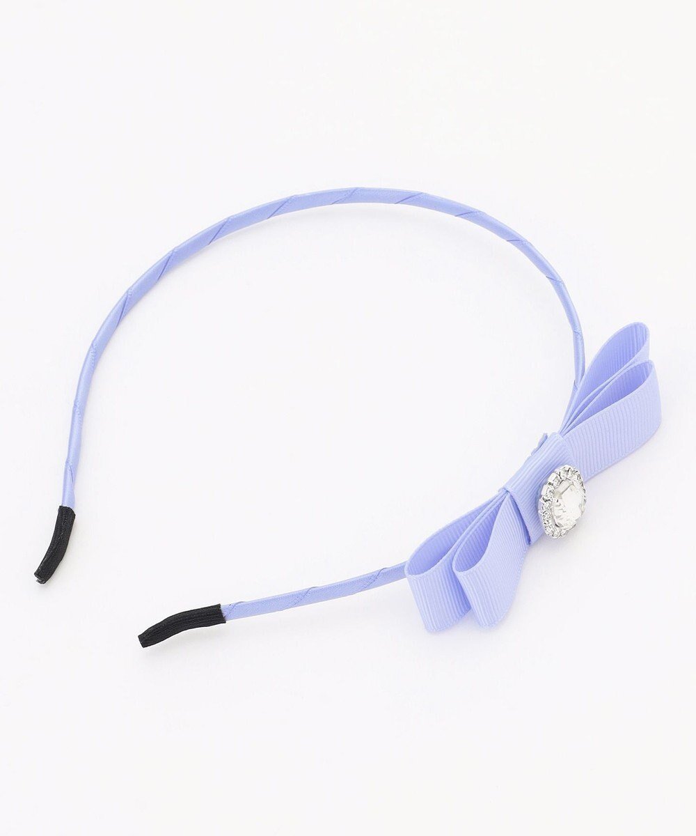 【エニィ/ANY / KIDS】のリボンカチューシャ インテリア・キッズ・メンズ・レディースファッション・服の通販 founy(ファニー) 　ファッション　Fashion　キッズファッション　Fashion for Kids　アクセサリー　Fashion Accessories　オケージョン　Occasion Wear　ガーリー　Girly, Feminine Style　スマホ　Smartphone, Mobile Device　人気　Popular, Best Seller　ビジュー　Bijou, Jewel-like Accent　フォーマル　Formal, Dressy　ヘアアクセ　Hair Accessory, Hair Clip　ラベンダー　Lavender　リボン　Ribbon, Bow　おすすめ　Recommended / Our Picks　エレガント 上品　Elegant　セレモニー　Ceremony　入学式　Entrance Ceremony　卒業式　Graduation Ceremony　サックスブルー|ID: prp329100004781876 ipo3291000000034695804