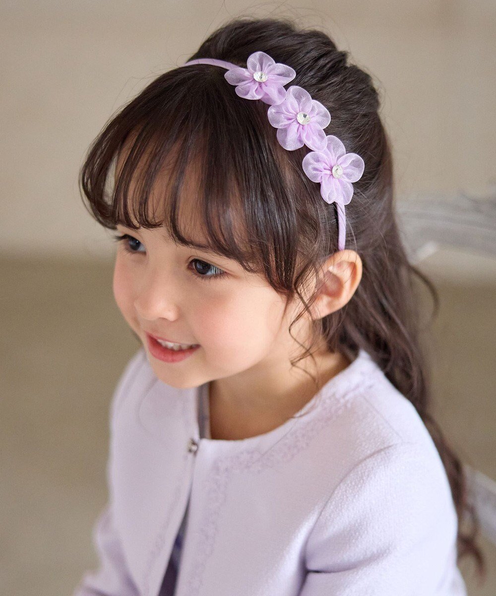 【エニィ/ANY / KIDS】のフラワーカチューシャ 人気、トレンドファッション・服の通販 founy(ファニー) 　ファッション　Fashion　キッズファッション　Fashion for Kids　アクセサリー　Fashion Accessories　オケージョン　Occasion Wear　ガーリー　Girly, Feminine Style　スマホ　Smartphone, Mobile Device　人気　Popular, Best Seller　ビジュー　Bijou, Jewel-like Accent　フォーマル　Formal, Dressy　フラワー　Flower, Floral　ヘアアクセ　Hair Accessory, Hair Clip　モチーフ　Motif, Design Theme　おすすめ　Recommended / Our Picks　エレガント 上品　Elegant　セレモニー　Ceremony　入学式　Entrance Ceremony　卒業式　Graduation Ceremony　 other-1|ID: prp329100004781877 ipo3291000000034695805