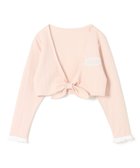 【チャコット/Chacott / KIDS】のカシュクール 人気、トレンドファッション・服の通販 founy(ファニー) ファッション Fashion キッズファッション Fashion for Kids トップス・カットソー Cut & Sew Tops カシュクール Wrap Design ジャカード／ジャガード Jacquard, Woven Pattern フリル Frill, Ruffle レース Lace, Lace Fabric エレガント 上品 Elegant 冬 Winter / This Winter thumbnail ピンク|ID: prp329100004781881 ipo3291000000034695820