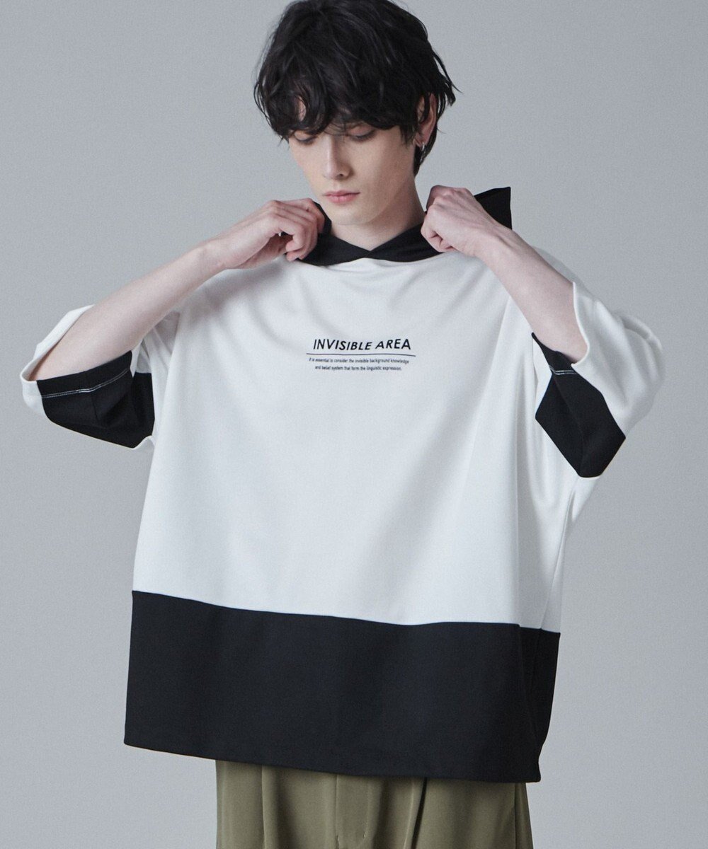【ウィゴー/WEGO / MEN】のドルマンポンチフードT(S) インテリア・キッズ・メンズ・レディースファッション・服の通販 founy(ファニー) 　ファッション　Fashion　メンズファッション　Fashion for Men　トップス・カットソー　Cut & Sew Tops　メンズシャツ　Shirts　春　Spring　秋　Autumn　カットソー　Cut and Sewn Top　シンプル　Simple, Minimal　スマホ　Smartphone, Mobile Device　スラックス　Slacks, Dress Pants　パーカー　Hoodie, Parka　リラックス　Relax, Relaxed Fit　ワイド　Wide, Wide Fit　S/S・春夏　SS, Spring/Summer, Warm Season　おすすめ　Recommended / Our Picks　夏　Summer　ブラック|ID: prp329100004781883 ipo3291000000034695843