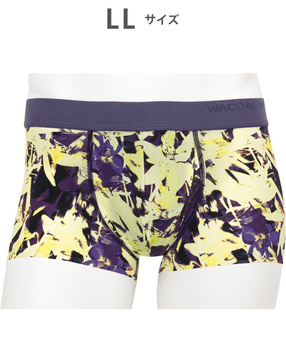 【ワコール/Wacoal / MEN】のWACOAL MEN 【気持ちいいパンツ】 ボクサーパンツ ローライズ 動きにフィット フロントの安定性・快適性 フリーなカッティング(裾部分) 前閉じ ショート丈 下着 メンズ WT3529 /ワコールメン インテリア・キッズ・メンズ・レディースファッション・服の通販 founy(ファニー) 　ファッション　Fashion　メンズファッション　Fashion for Men　ボトムス　Bottoms　アンダー　Underwear Essentials　カッティング　Cutting Detail　抗菌　Antibacterial, Bacteria-Resistant　ショート　Short, Short Length　ストレッチ　Stretch, Stretchy Fabric　トレンド　Trend, Trending Now　なめらか　Smooth, Silky Texture　フィット　Fit, Slim Fit　フラワー　Flower, Floral　フロント　Front, Front Design　メンズ　Men's, Menswear　おすすめ　Recommended / Our Picks　カラシ|ID: prp329100004781893 ipo3291000000034695900