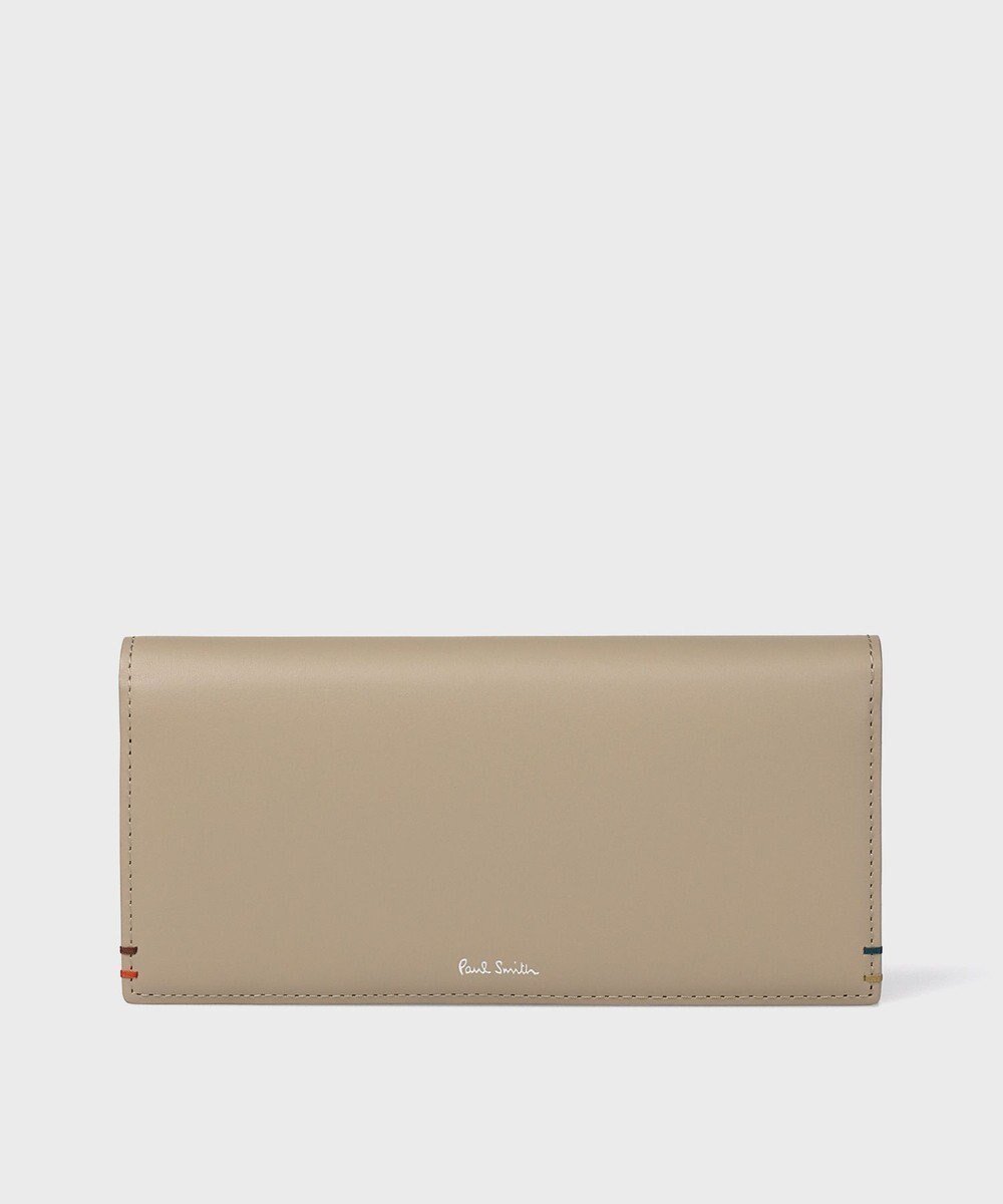 【ポールスミス/Paul Smith / MEN】のハイライトステッチ 長財布 インテリア・キッズ・メンズ・レディースファッション・服の通販 founy(ファニー) ファッション Fashion メンズファッション Fashion for Men ハンド Hand, Handmade フロント Front, Front Design ポケット Pocket, Pocket Detail メンズ Men's, Menswear 財布 Wallet, Purse ベージュ|ID: prp329100004781903 ipo3291000000034695946